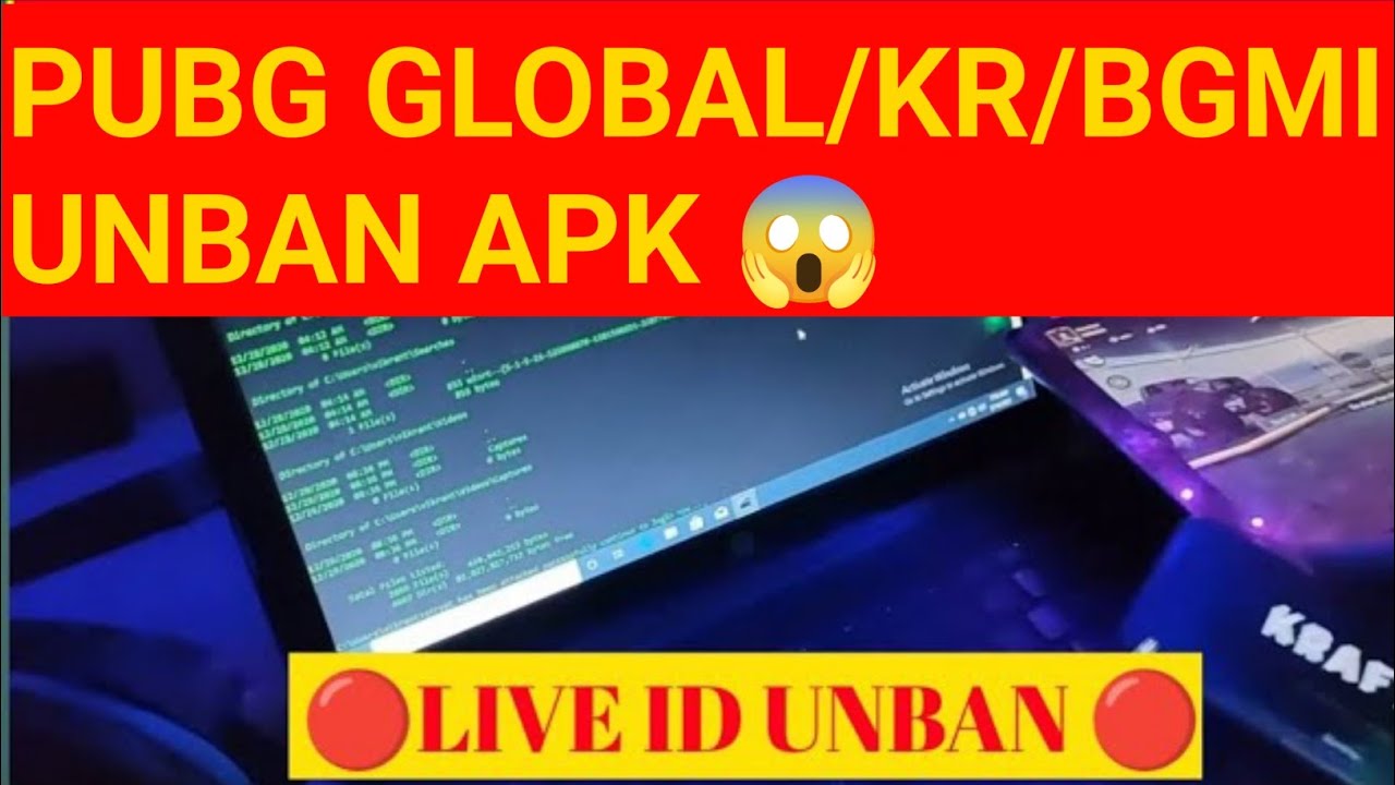 How to unban pubg mobile 10 years banned id| How to unban pubg global id| unban script 