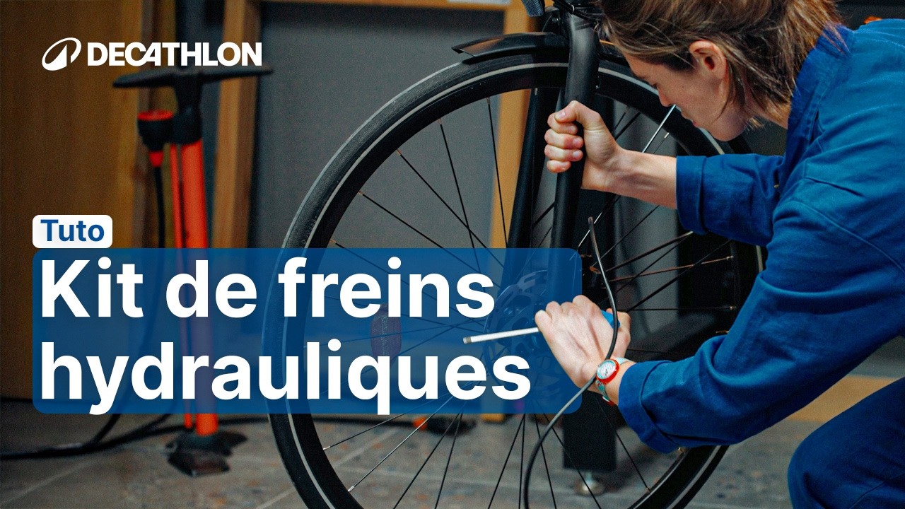 TUTO - Comment installer un kit de frein à disque hydraulique ? 🚲 | Decathlon