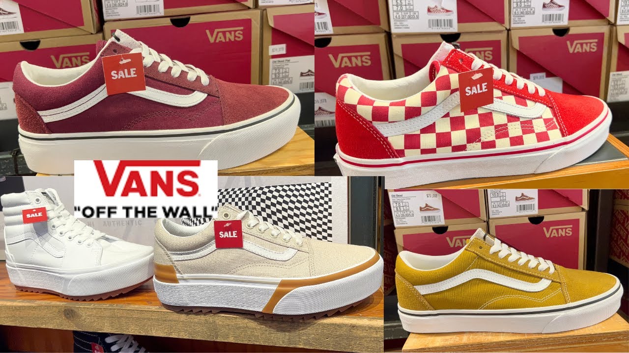 The Vans  OUTLET SHOES Up to 70% OFF