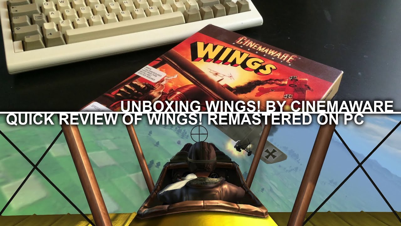 Unboxing Legends: Wings! (1990) Cinemaware / Wings! Remastered First Look