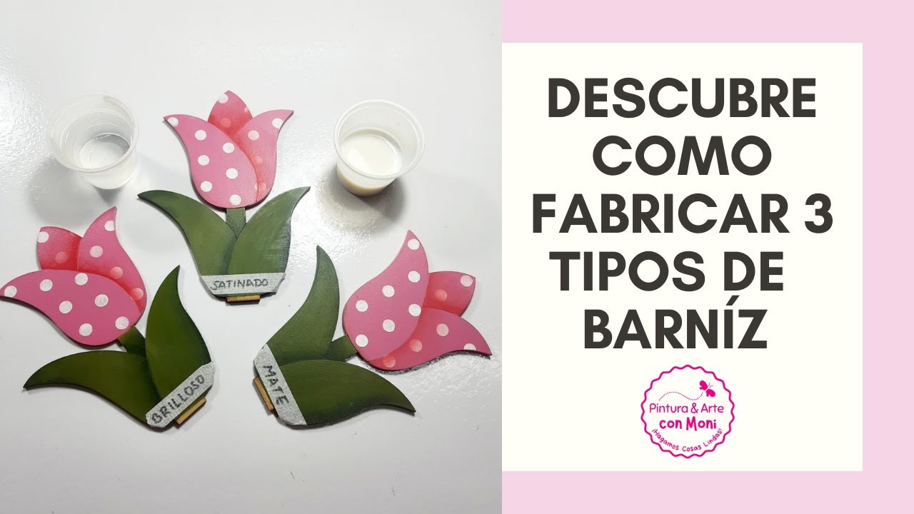 BARNIZ CASERO PARA PINTURA ACRÍLICA EN MADERA 