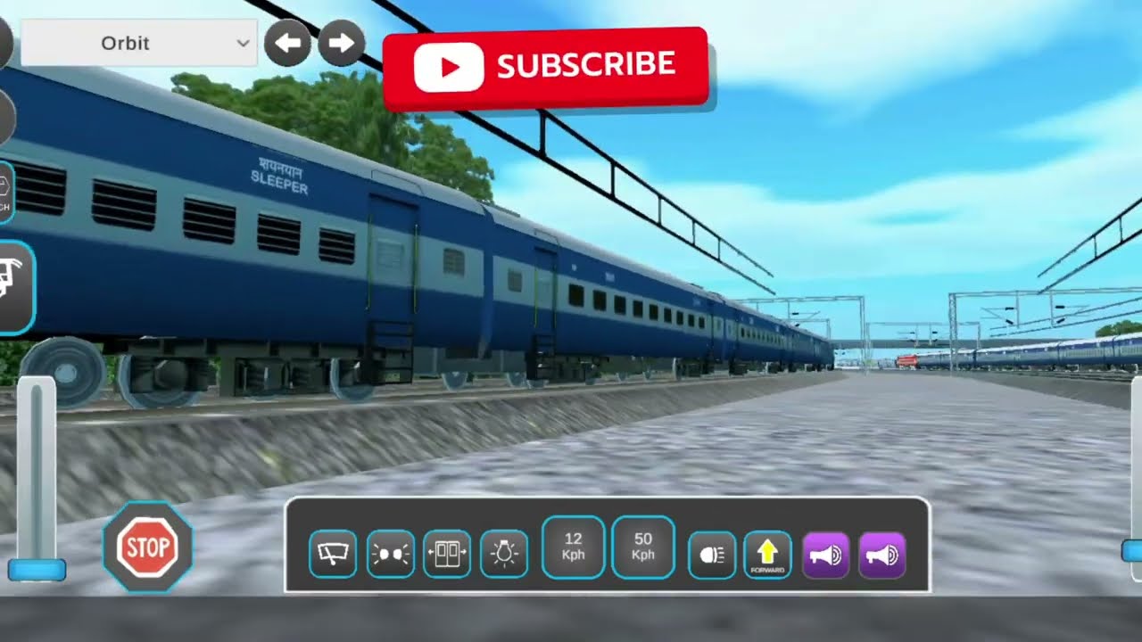 Indian train simulator game