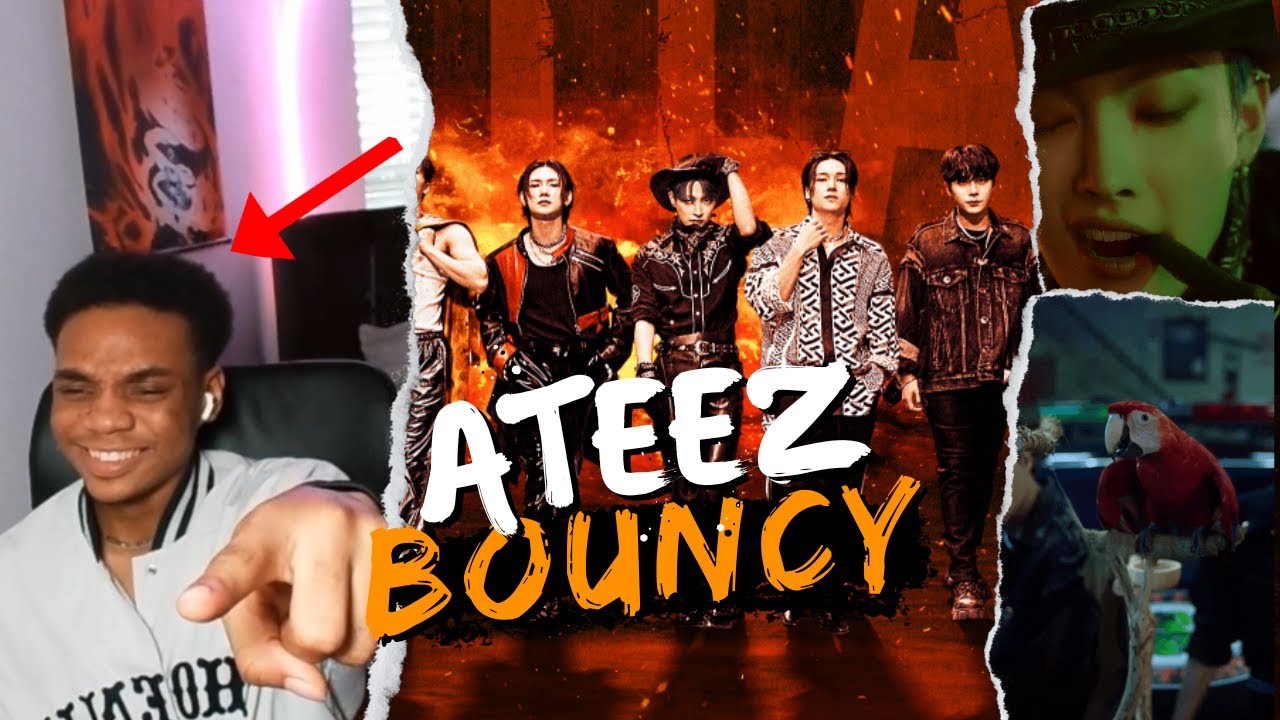 NON KPOP LISTENER REACTS TO ATEEZ(에이티즈) - 'BOUNCY (K-HOT CHILLI PEPPERS)' Official MV