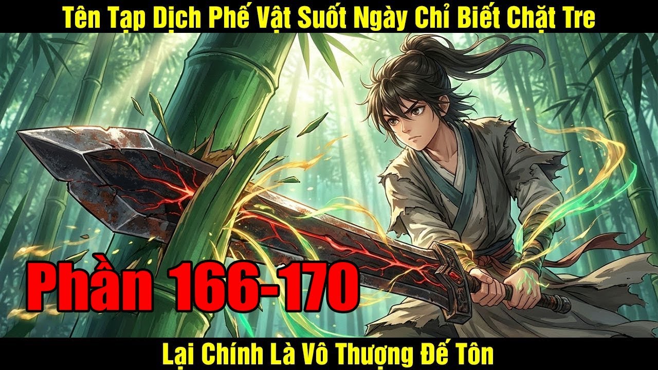 Tên Tạp Dịch Phế Vật Suốt Ngày Chỉ Biết Chặt Tre Lại Chính Là Vô Thượng Đế Tôn | P166-170