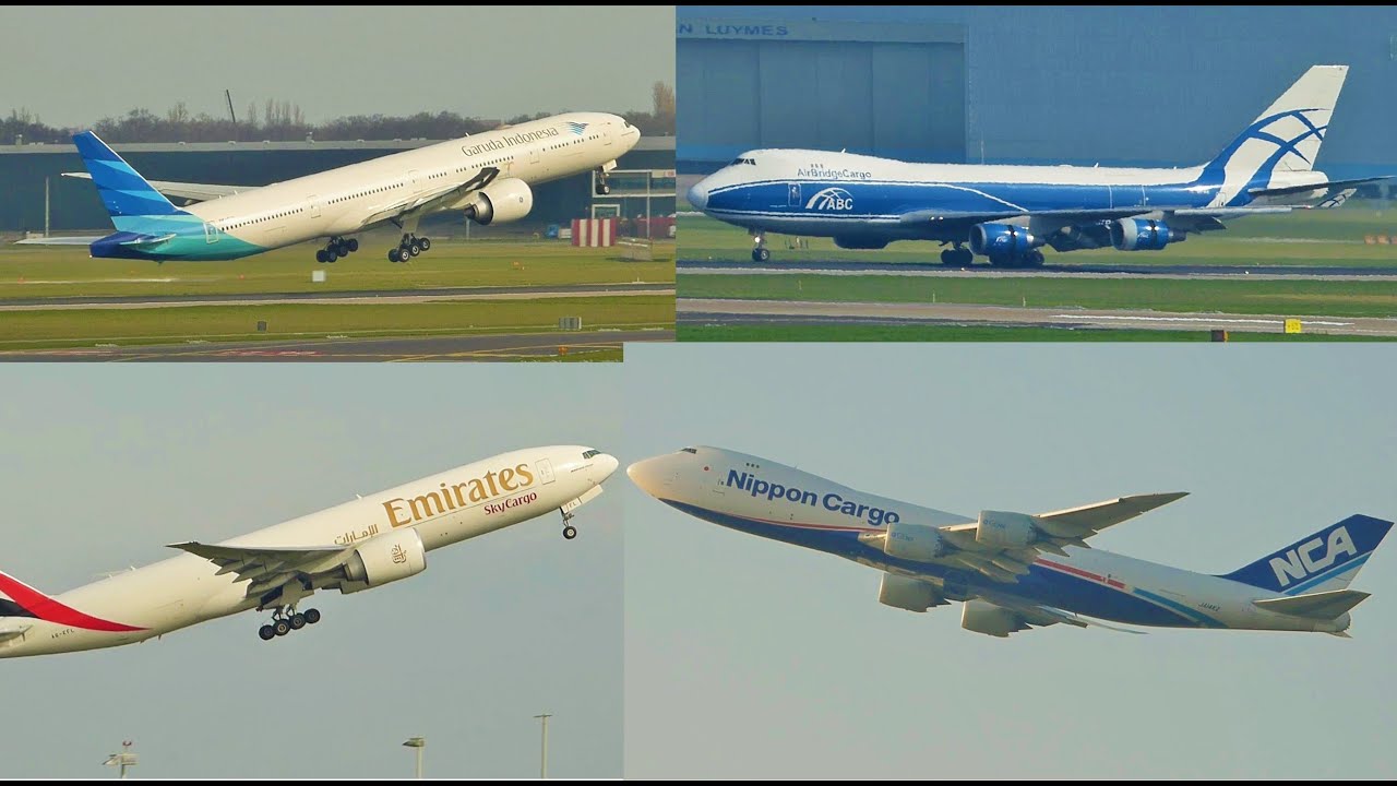 [FullHD] Planespotting at Amsterdam Schiphol Airport !