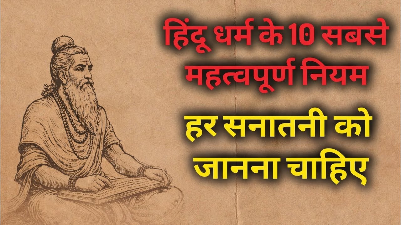 हिंदू धर्म के 10 सबसे महत्वपूर्ण नियम | हर सनातनी को जानना चाहिए 