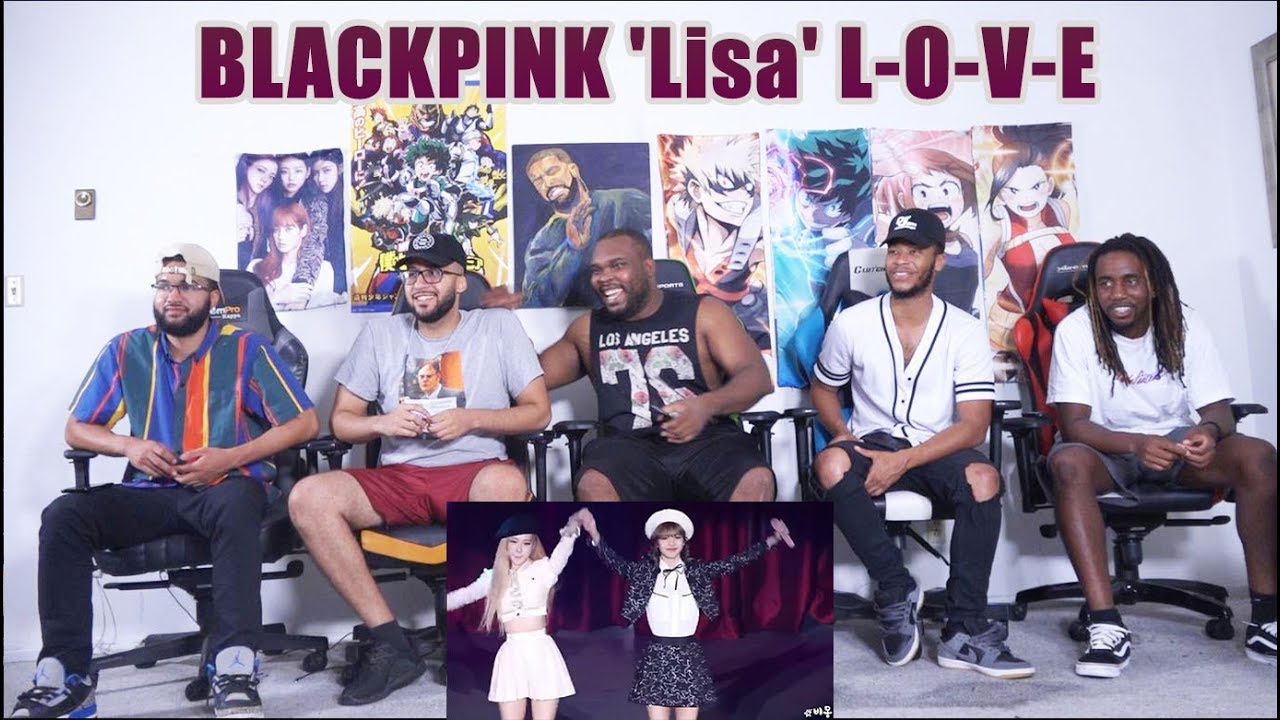 BLACKPINK «Lisa» L-O-V-E (кавер Нэта Кинга Коула) РЕАКЦИЯ