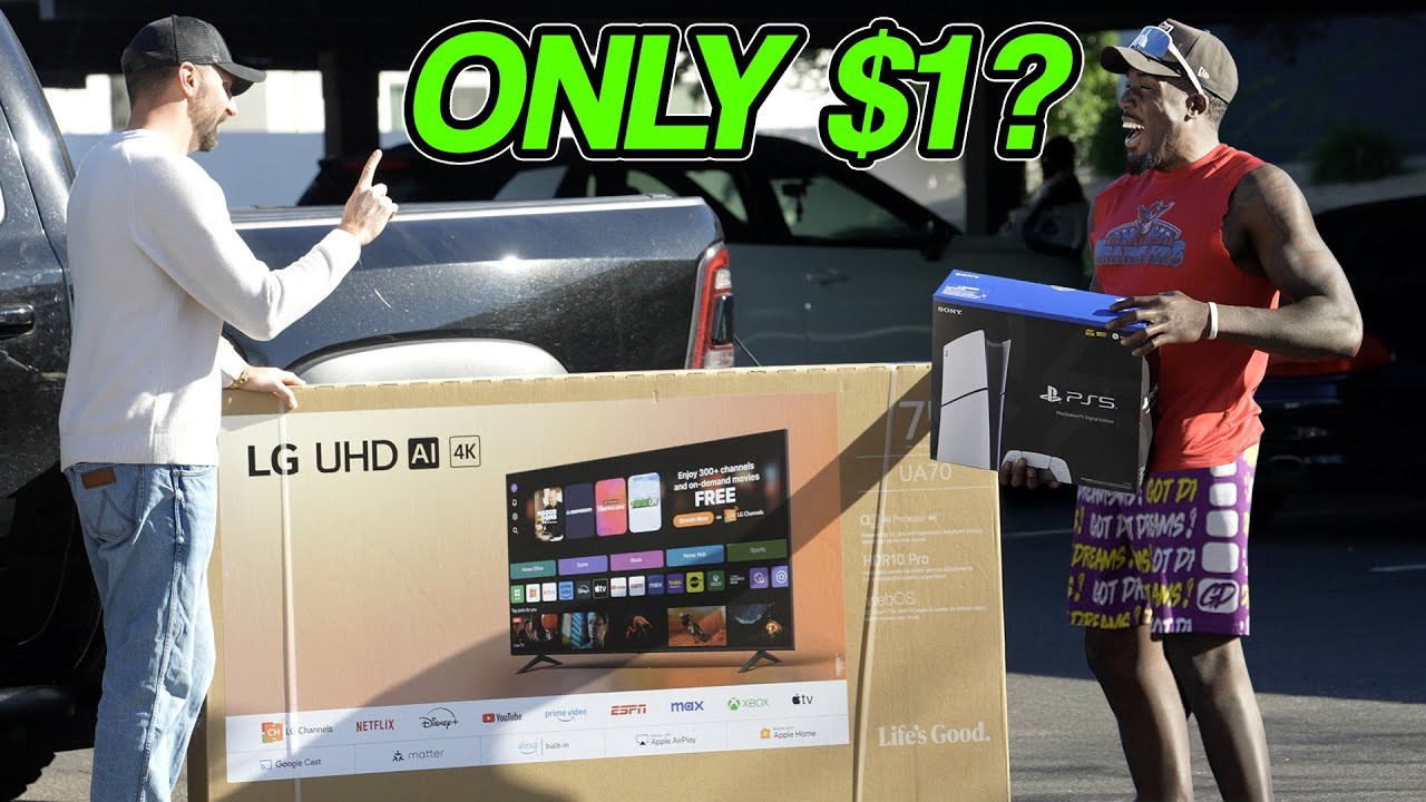 Selling Expensive Items For $1..