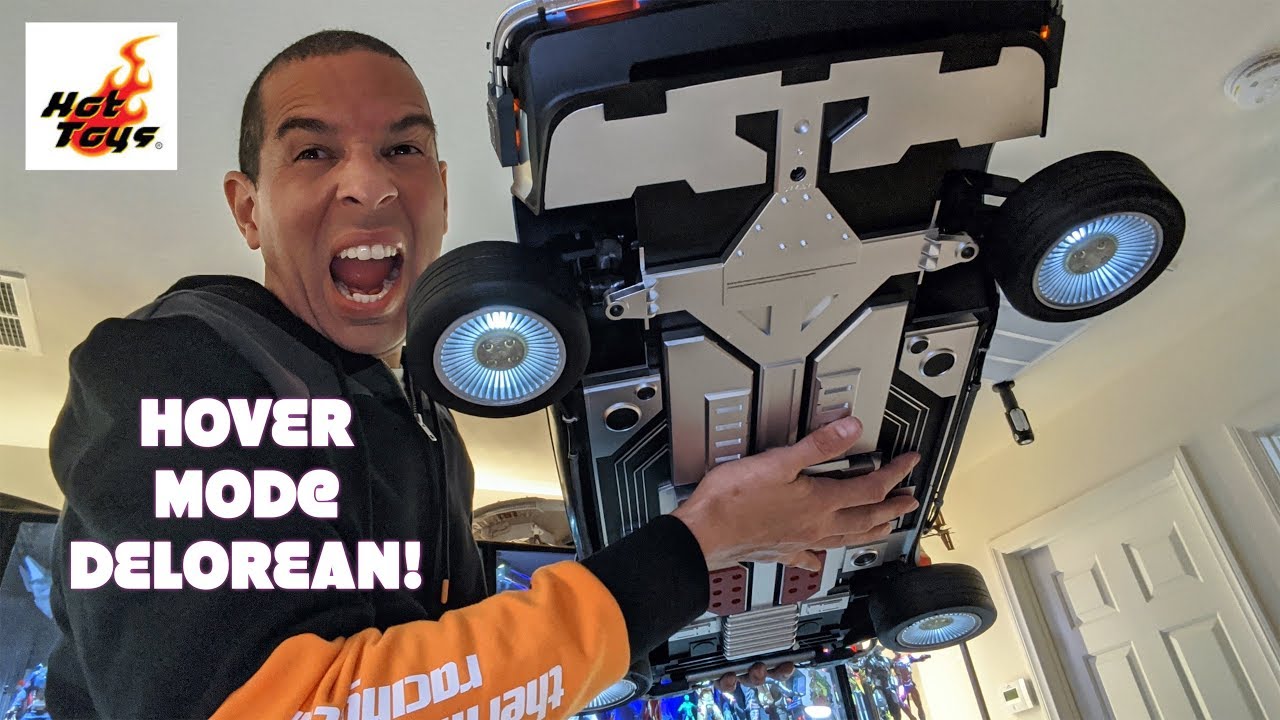 Hot Toys 3D printed Hover conversion Delorean Mod or I changed my mind so yeah. Danoby2