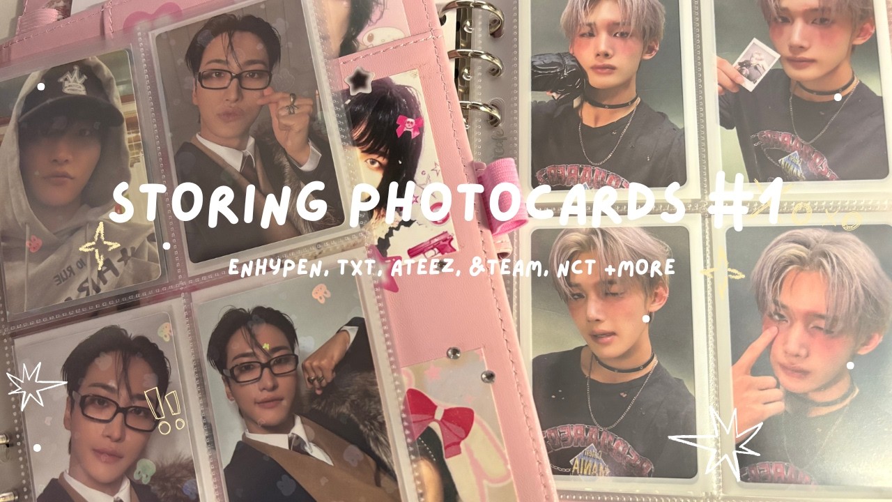 - first photocard storing of 2026 #1 ✧･ﾟ: *✧･