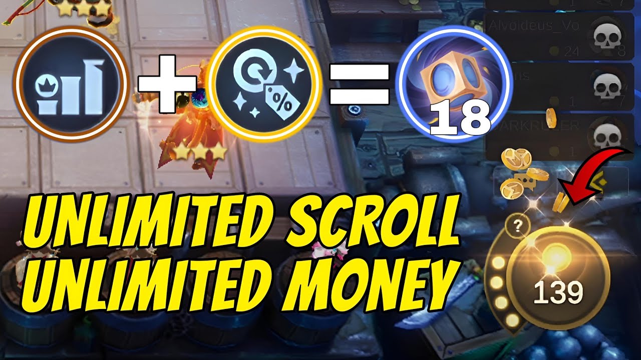 STEADY GROWTH & TIGHT BUDGET, UNLIMITED SCROLL UNLIMITED MONEY !! AUSTUS SKILL 2 | MAGIC CHESS