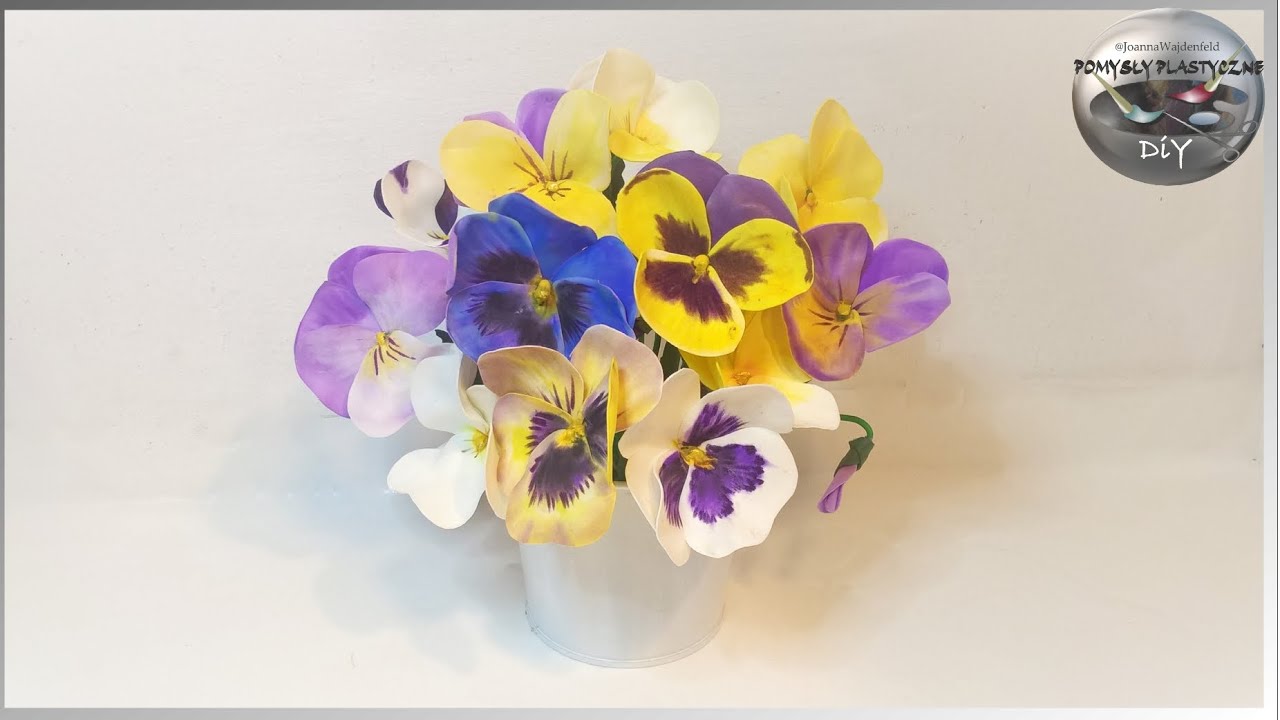 Jak zrobić bratki DiY - Pomysły Plastyczne DiY