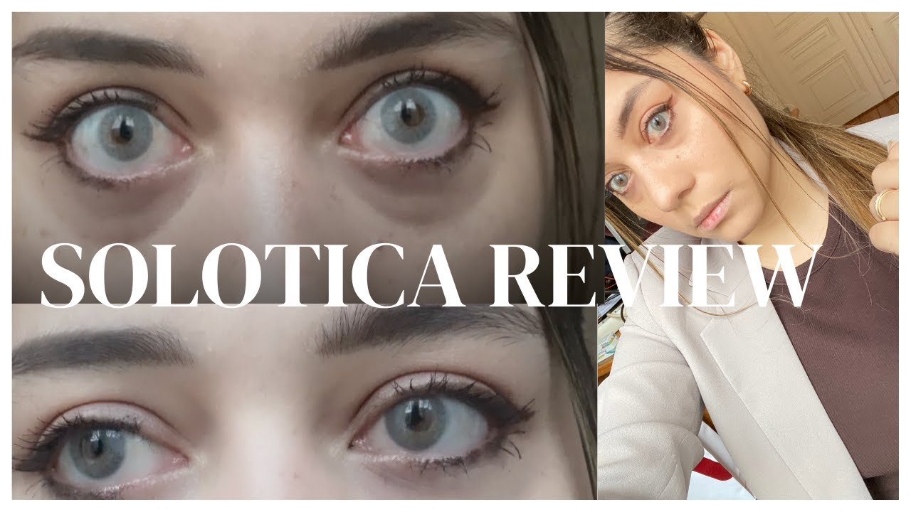 BEST Colored Contacts for Dark Brown Eyes - Solotica Contact Lens REVIEW