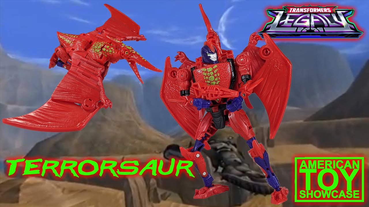 Transformers Showcase: Buzzworthy Bumblebee TERRORSAUR (rightful commander of the EVIL Predacons)