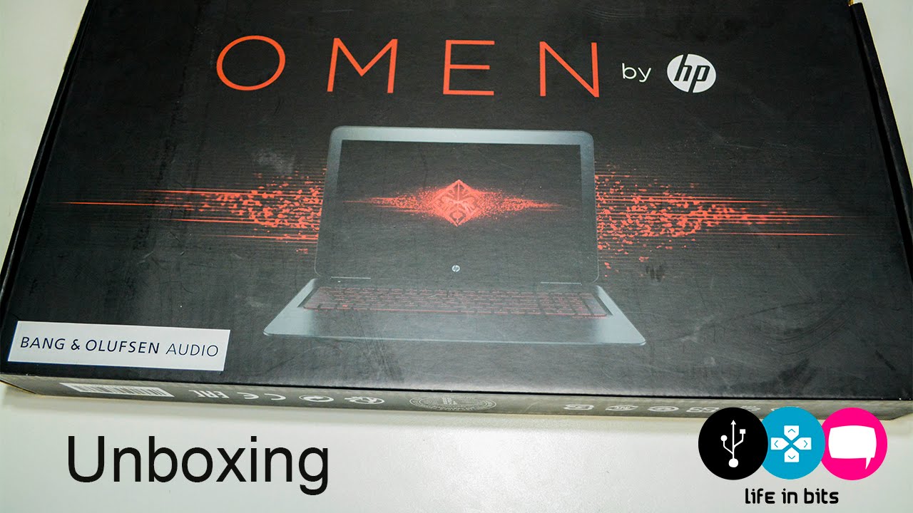 HP Omen laptop 15 ax001la Unboxing en español
