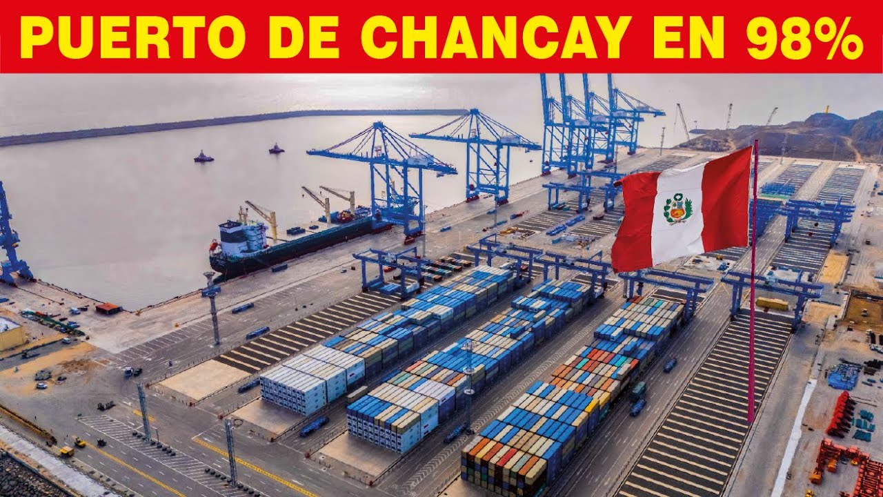 Puerto de Chancay será inaugurado el 14 de noviembre