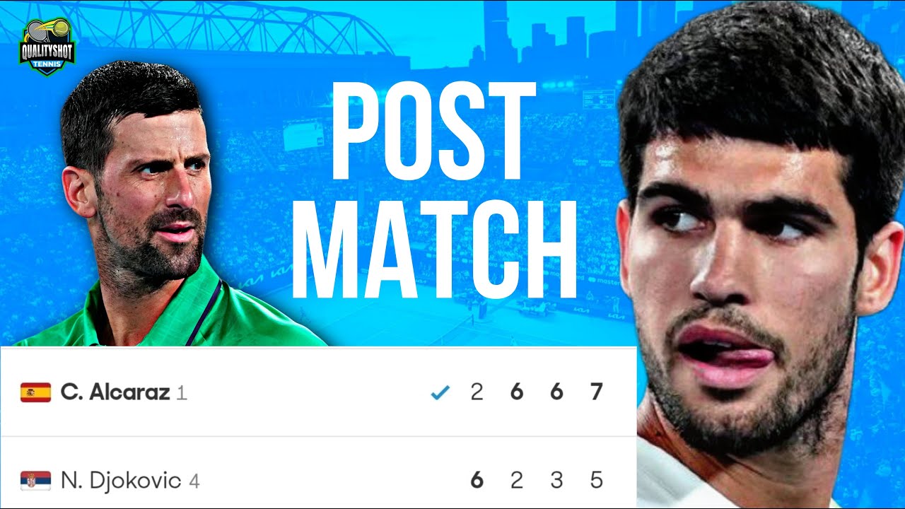 Alcaraz Beats Djokovic To Win Australian Open Final! | Youngest To Complete Career Grand Slam
