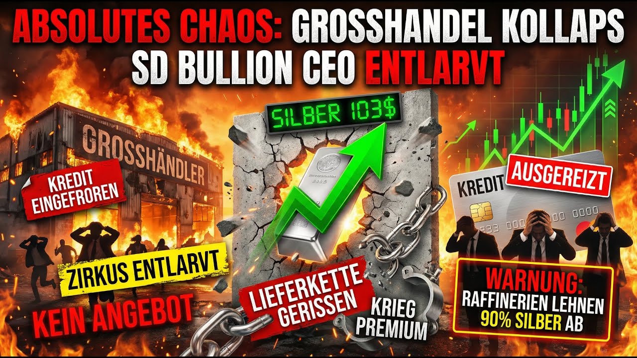 WARNUNG: Raffinerien verweigern den Kauf von 90 % Silber (Kreditfrost) | „Kredit ausgeschöpft“