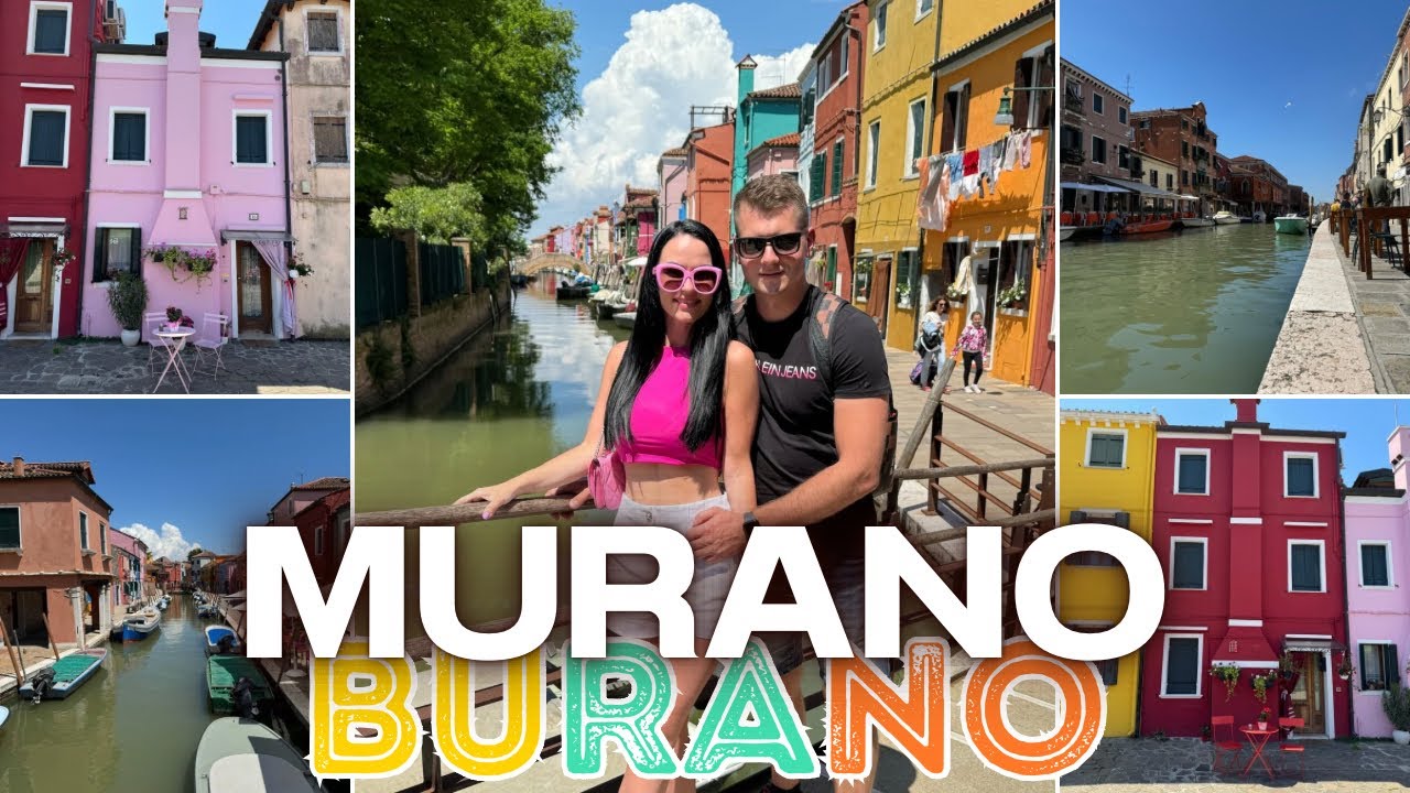 Murano ir Burano salos Venecijoje | Italija kelionės vlogas