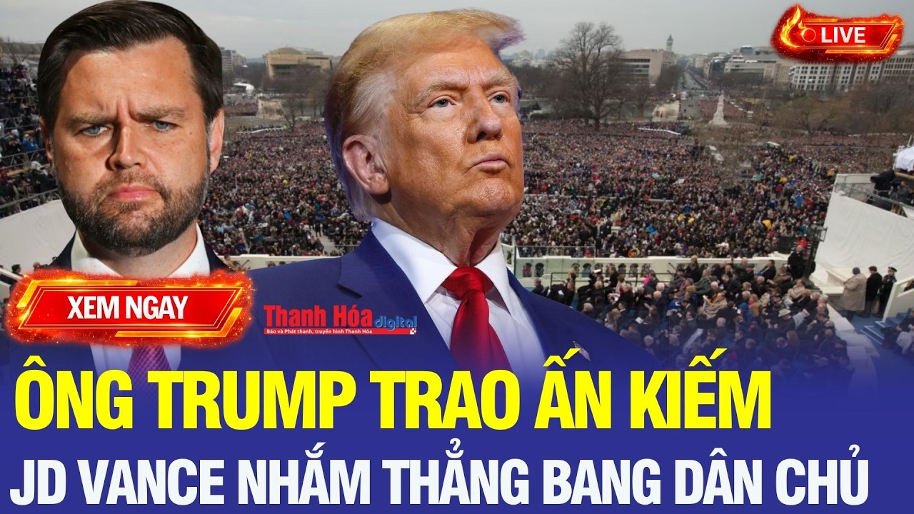 🔴Nước Mỹ Dậy Sóng: Ông Trump trao đại quyền cho JD Vance – Bang Dân chủ vào tâm bão điều tra