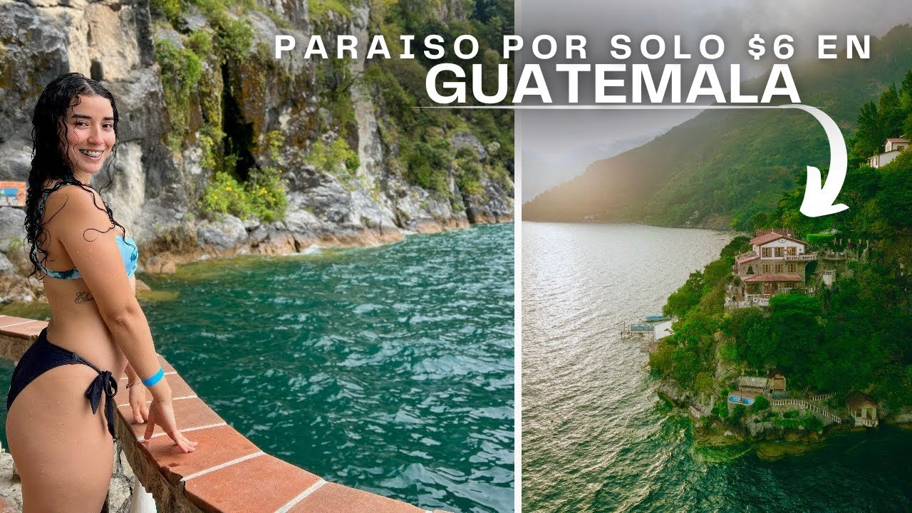 Visitar Un Paraíso de Guatemala por $6 😳 | Casa del Mundo Atitlan