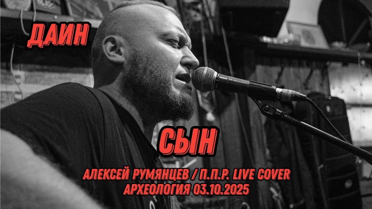Сын | Алексей Румянцев | Пионерлагерь Пыльная Радуга cover | Live in Археология 2025  / Даин