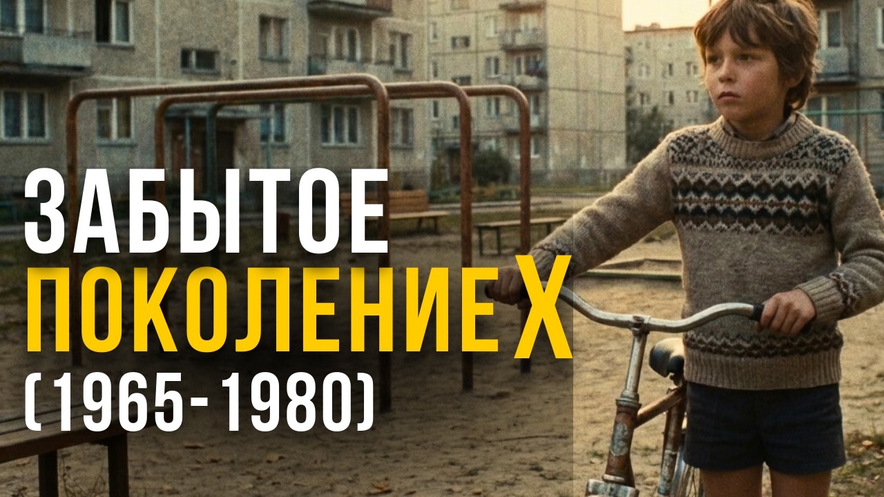 Психология Поколения X (1965-1980) | О чем молчат рожденные в СССР