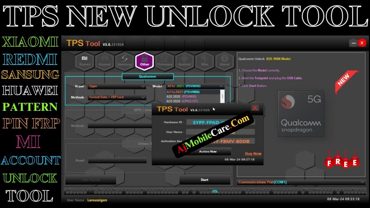 New Security Unlock Tool 2026,Vivo New Security Unlock 2026, Samsung Android 16 Unlock,OPPO Unlock 
