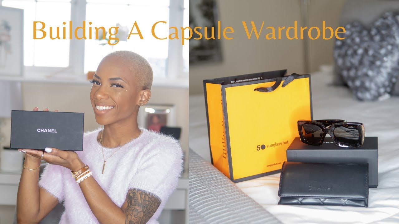Building A Capsule Wardrobe | What I Bought | Chanel Sunglasses Unboxing | Angelle's Life