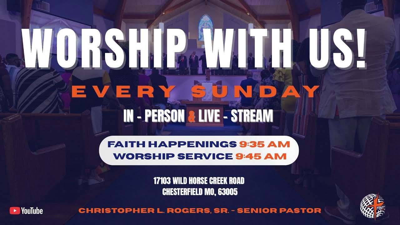 First Baptist Church of Chesterfield, MO Live Stream