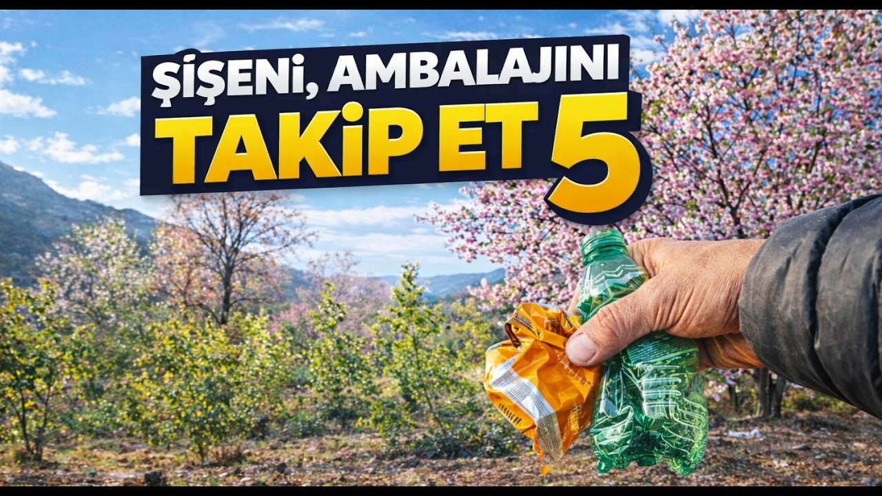 🧴 Şişeni ve Atık Ambalajını Takip Et 5️⃣ Cam Şişeler Doğa Dostu Olamaz🌲