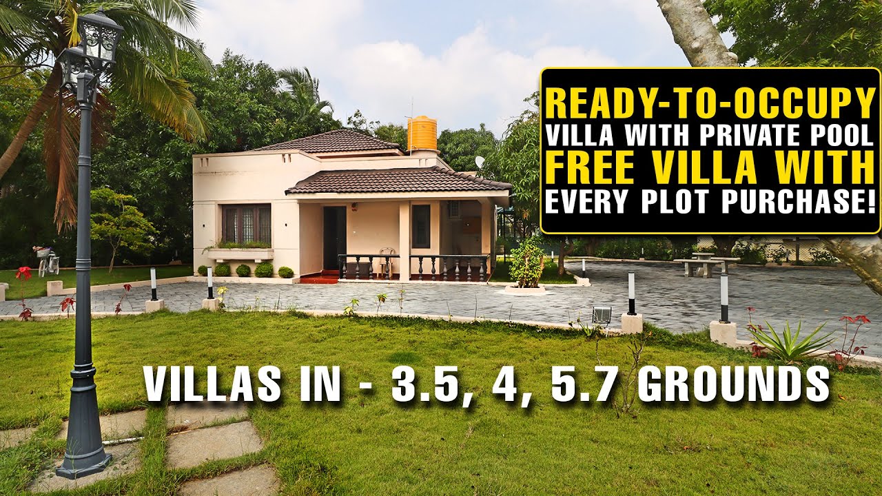 #1504 🌟 FREE Villa with Plot Purchase! 🌟 | ₹1 Cr – ₹1.65 Cr | Ready to Move | Prime location Off ECR
