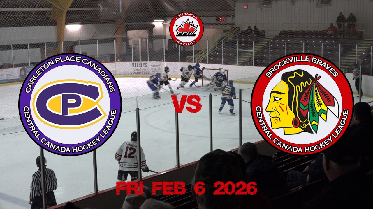 CCHL Highlights Carleton Place vs Brockville Feb 6 2026