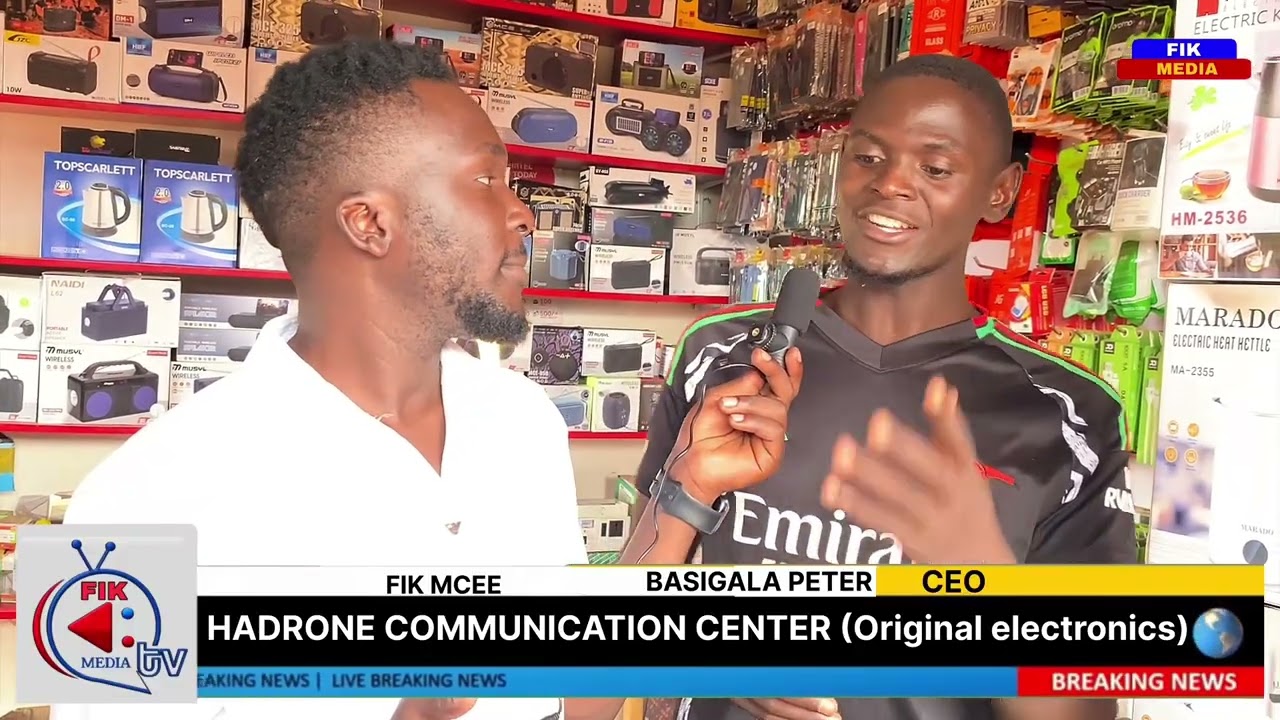 CEO Hadrone Communication Center Kakooge has only good words to his Customers…Listen!!