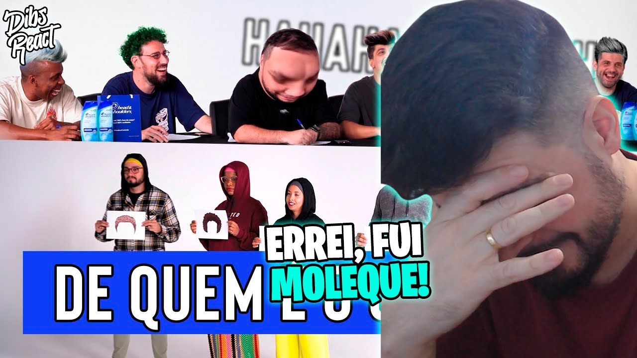 DE QUEM É O CABELO? React Aqueles Caras 