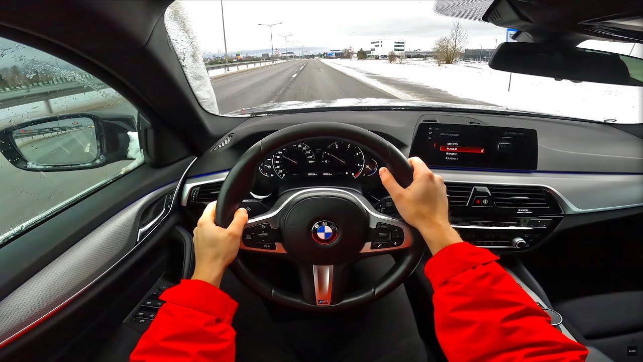 BMW G30 530d 195kw M-sport | 4K POV Test Drive