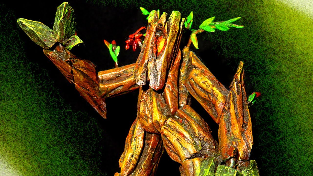 How to Craft an Ent / Treant Miniature for D&D (Simple & Cheap)