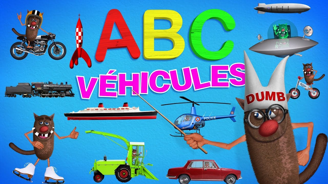 Foufou - L'Alphabet Des Véhicules pour les enfants (Learn the Alphabet with Vehicles for kids) 4k