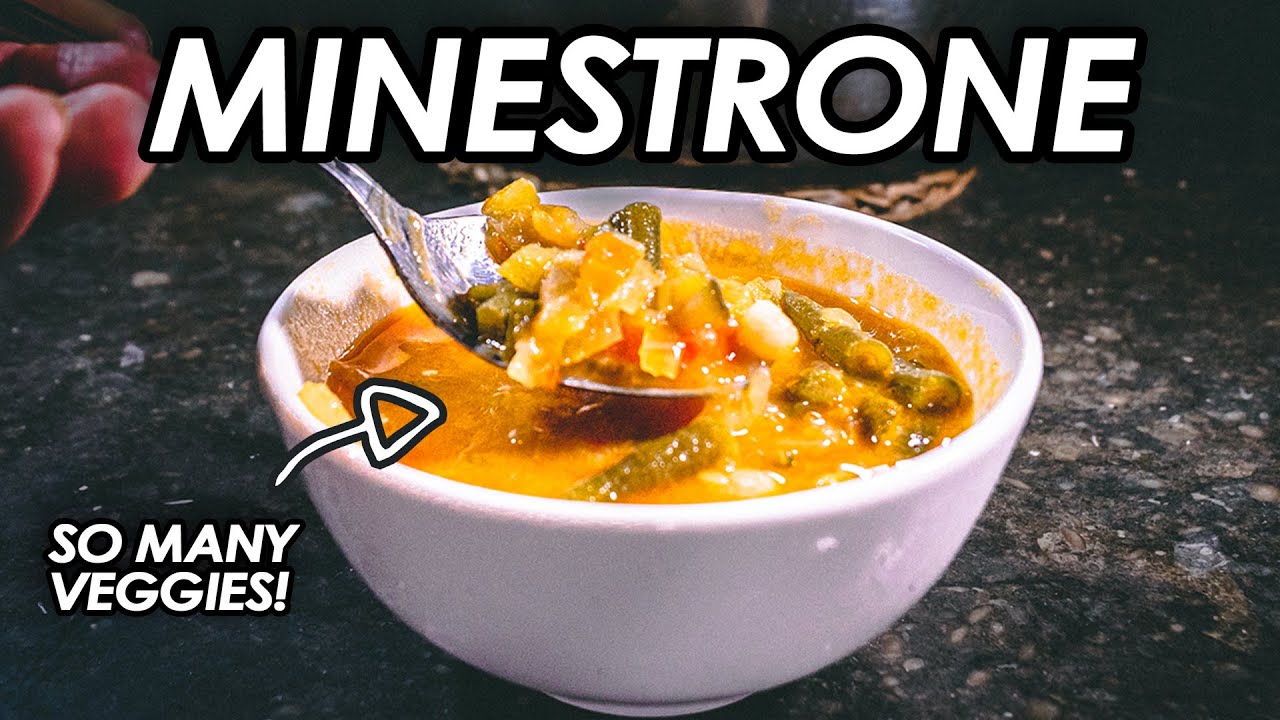 How I make MINESTRONE SOUP Like You've Never Tasted Before, Thanks to Marcella Hazan