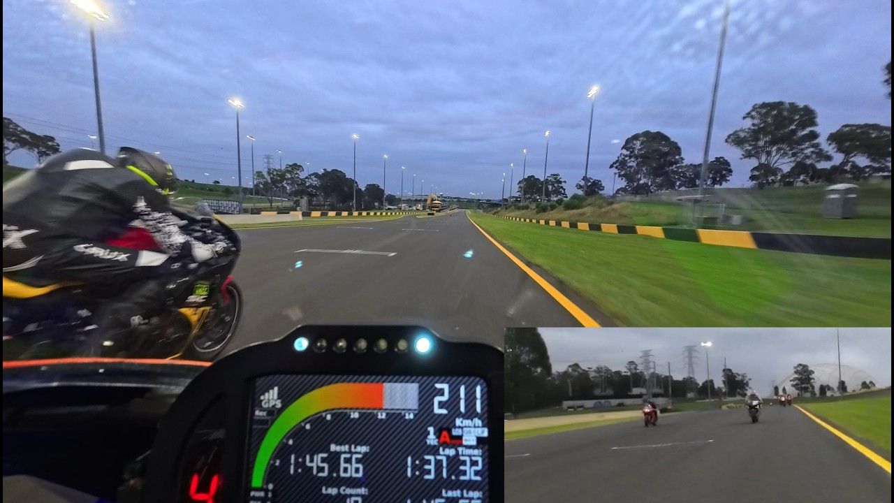 StG #SNS06 R3 Race 1 - Yamaha R1M - SMSP St George Summer Night Series