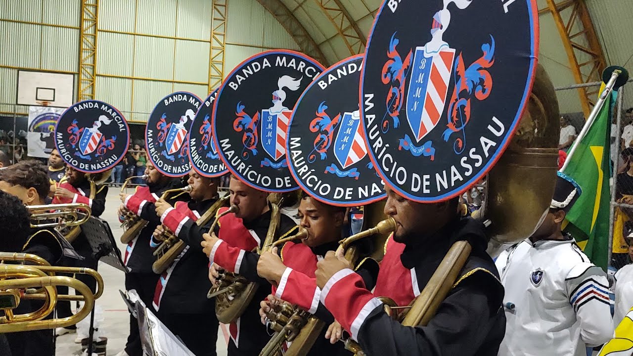 Banda Marcial Mauricio de Nassau 2025 - XXVI Confaban - Concurso de Fanfarras e Bandas do Ginásio PE