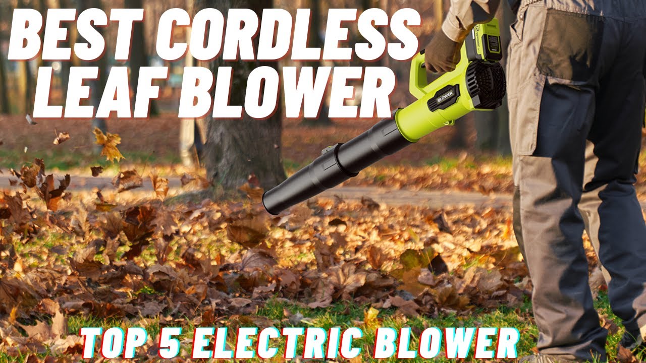 Top 5 Best portable Leaf Blower of 2026 | Most Powerful & Electric Leaf Blower