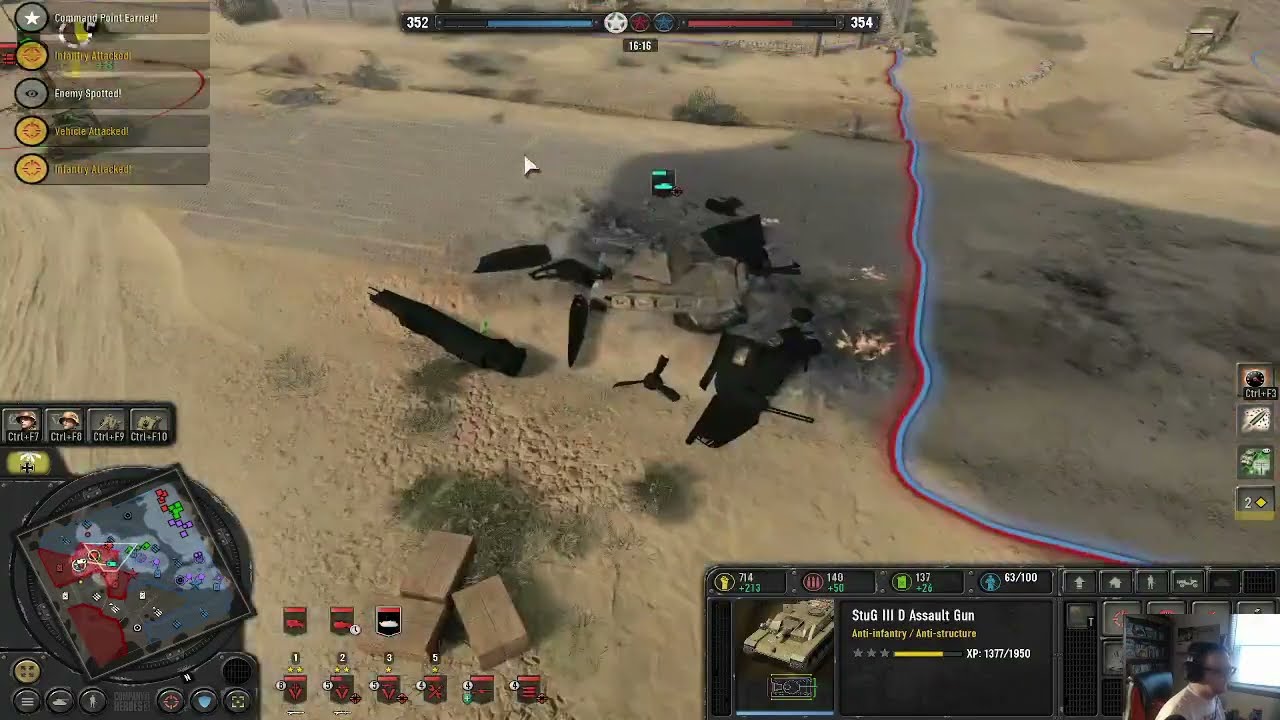 21 minute Tiger Tank! Company of Heroes 3 MP