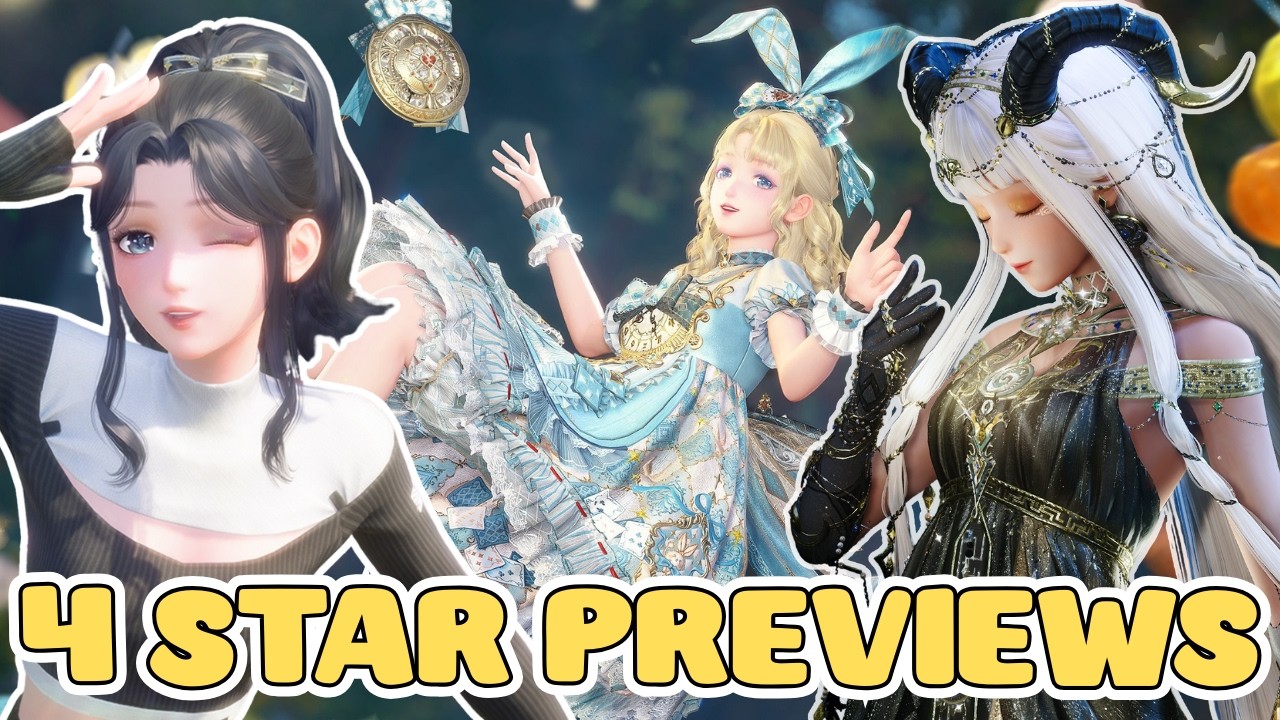 NEW 4 STAR PREVIEWS - Rewound Daydream & Capricorn Song || Infinity Nikki
