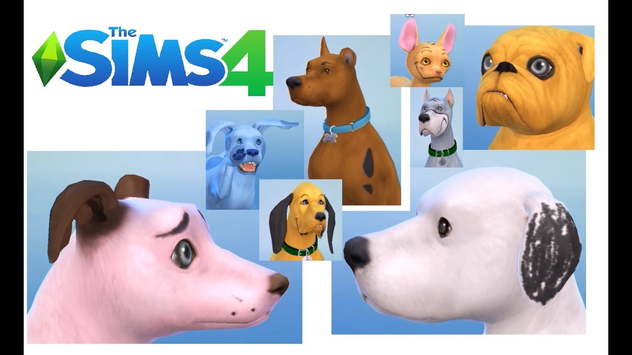 Sims 4: Creating Cartoon Dogs in CAS