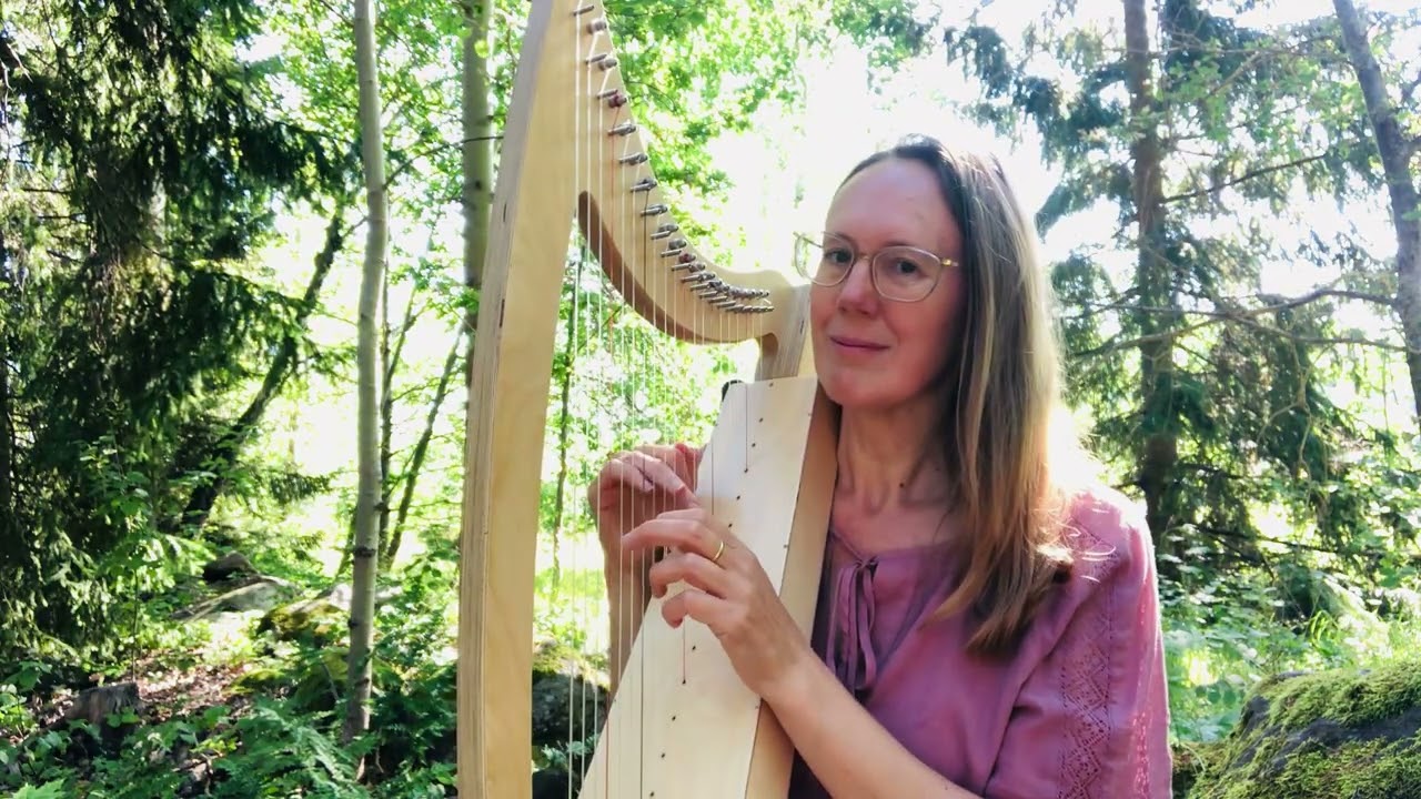 Forest Calm - Celtic Harp in Sweden 