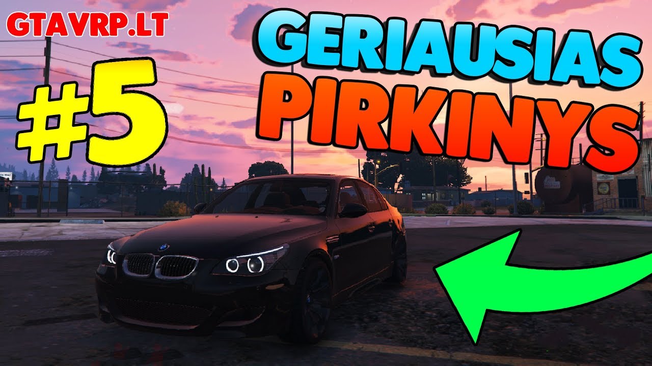 GTAVRP.LT- GERIAUSIAS PIRKINYS?! GTA RolePlay #5
