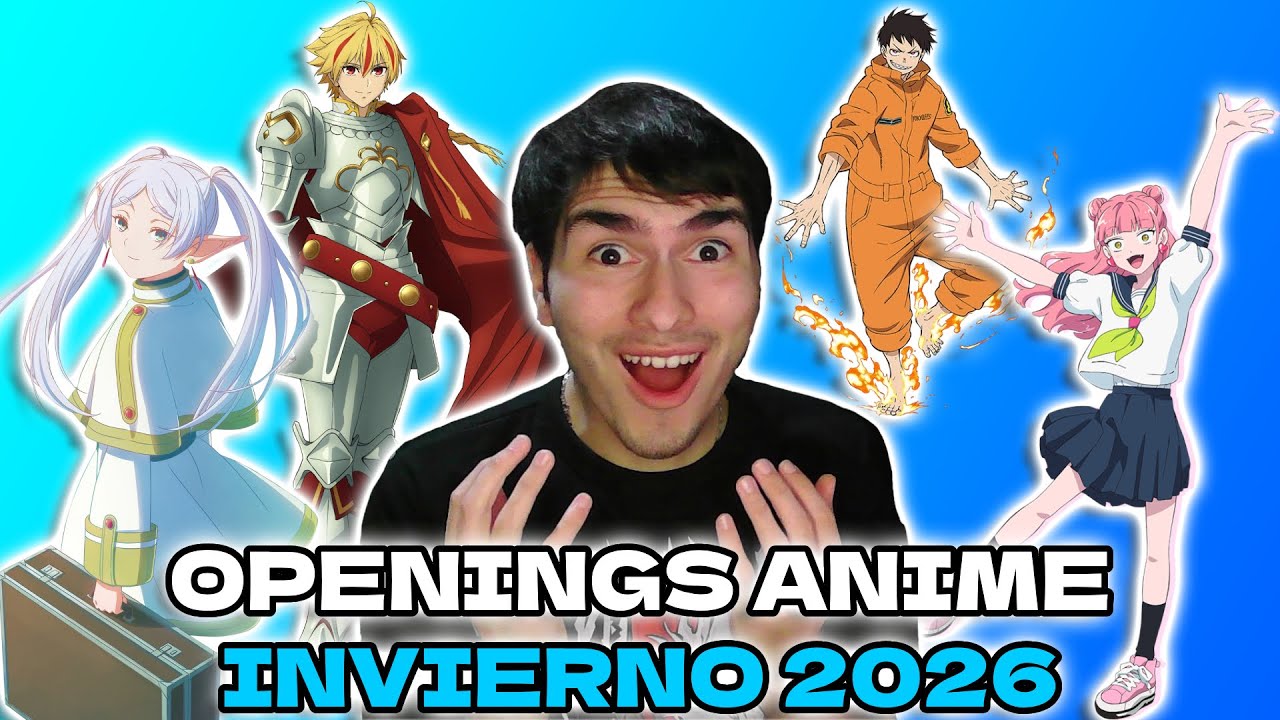 REACCIONO A TODOS LOS OPENINGS DE ANIMES INVIERNO 2026