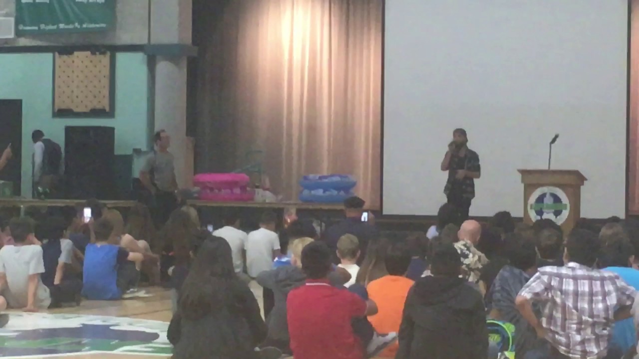 Avi Kaplan's surprise visit to La Joya Middle School