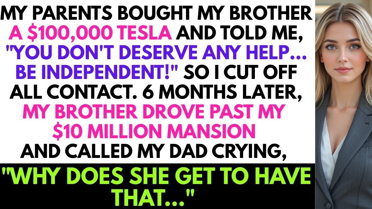 At The Family Dinner, My Parents Said, "You Don't Deserve Any Help... Be Independent!" So I...